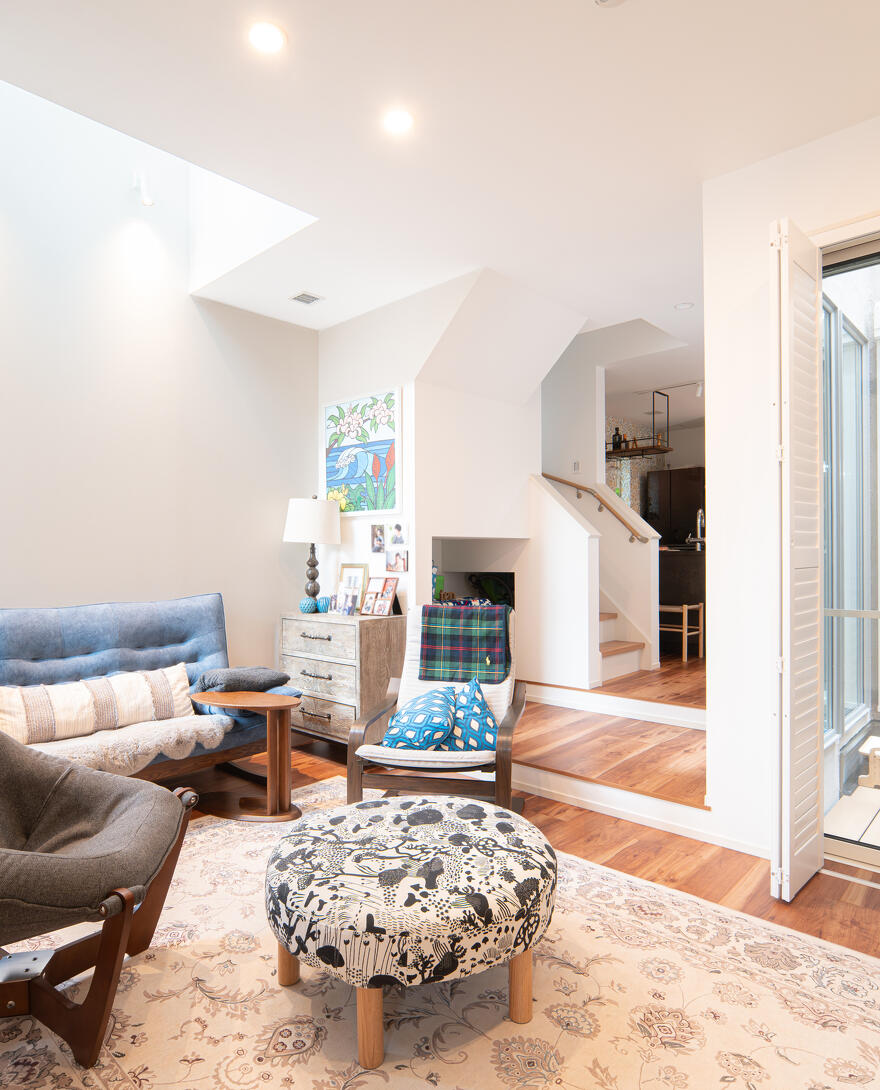 小嶋工務店の施工事例：吹抜け、中庭、スキップフロア 立体的な空間で創る、ゆとりある暮らし