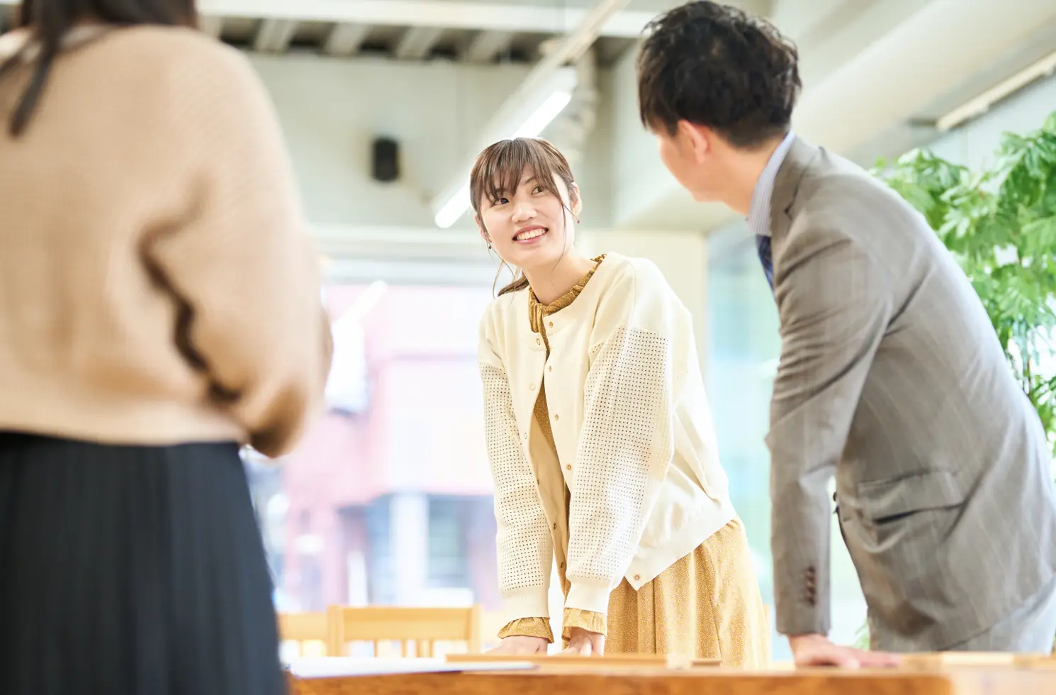 写真：打ち合わせ